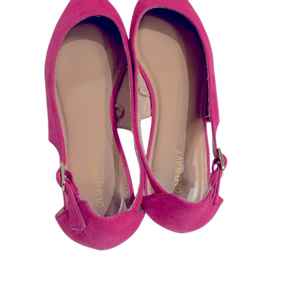Sling Back Flat Pink Shoes Size 8 New - Picture 5 of 8